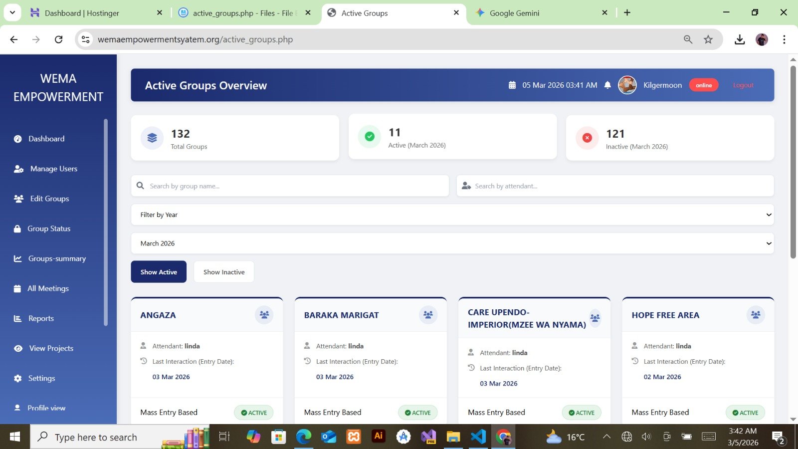 Wema Empowerment System
